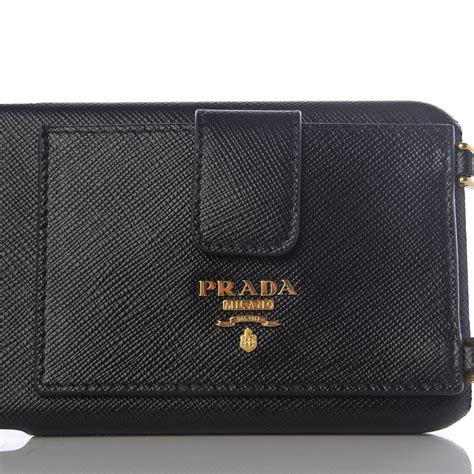 Prada saffiano iPhone case